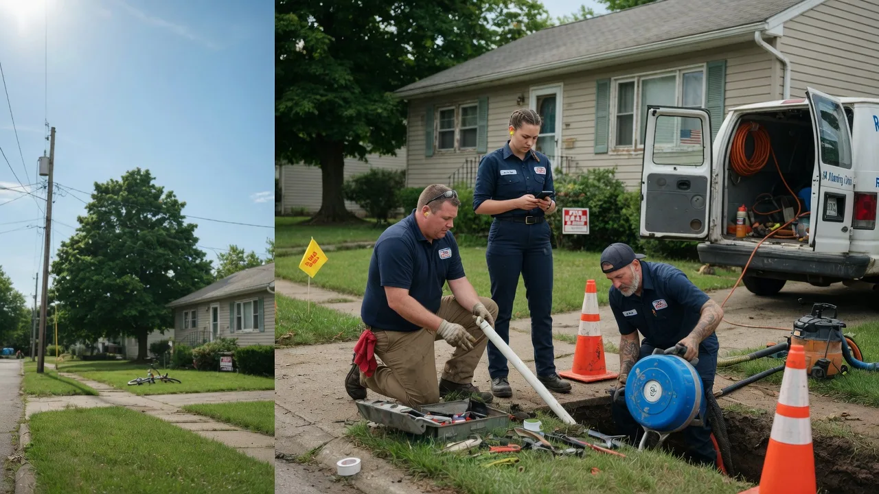 Sewer Line Repair in Lerna, IL near me